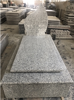 Jilin White Granite Tombstone