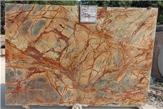 Rainforest Brown Marble Slabs And Tiles