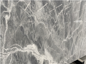 Himalayan Grey Marble Slab Tiles