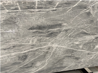 Himalayan Grey Marble Slab Tiles