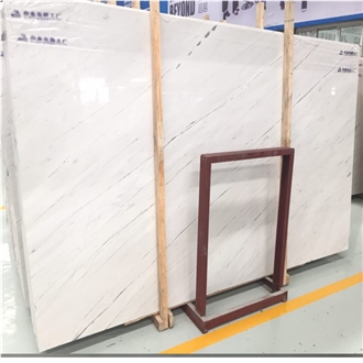 Polaris White Marble Slab Tiles