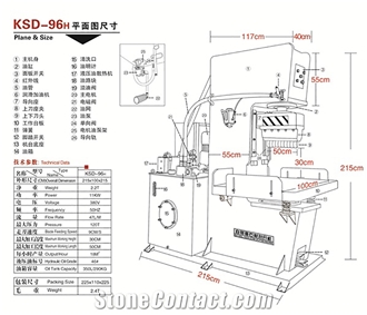 Hydraulic Stone Splitting Machine-96H Hydraulic Stone Splitting Machine-96H