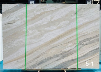 Ajax White Marble Polished Slab For Flooring Tiles