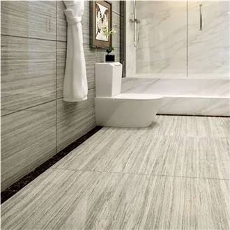 China  White Wood Grain Marble Slab & Tile Tiles