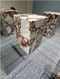 Breccia Capraia Marble Tiles Marmi Viola Big Slab Floor Use
