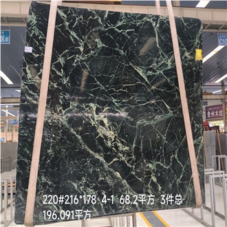 2390X1030 Mm Prada Green Marble For Wall Tiles