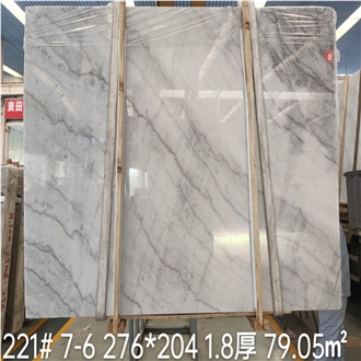 China Guangxi White Marble For Wall Tiles