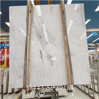 Greece White Volakas Marble For Floor Tile