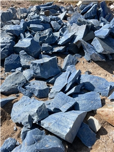 Royal Blue Macaubas Rock Pieces And Small Boulders