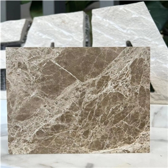 Ambrato Brown Marble Laminated Aluminum Honeycomb Panels