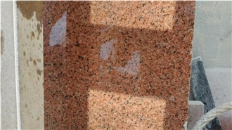 Aswan Red Granite Slabs, Tiles
