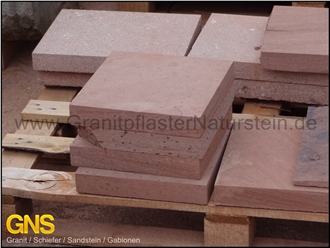 Red Sandstone Landscaping Stones, Pavers