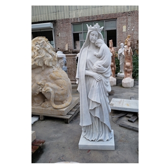 Life Size Garden Decoration Mrable Customs Jesus Statue