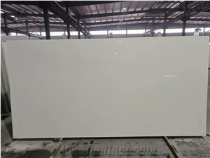 Pure White Quartz Slabs 3200*1600*18Mm