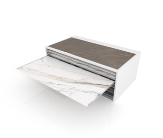Drawer Unit For The Display Of Ceramic Floor Tiles Removable