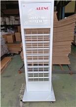 Porcelain Sample Display Shelf, Customize Your Own Size