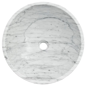 Carrara White Marble Basins