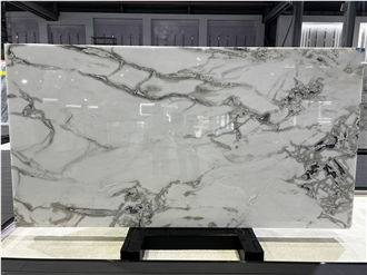 Oyster White Marble Slabs