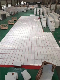 China Glorious White Marble Slabs