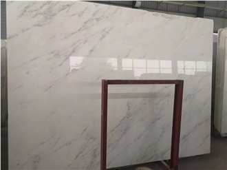 Polished Oriental White Marble Slabs