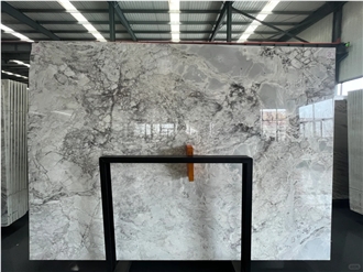 Good Price Fish Belly Grey Marble Slabs