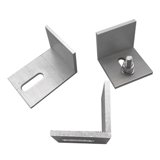Stone Cladding Brackets Granite Anchor For Glass Wall