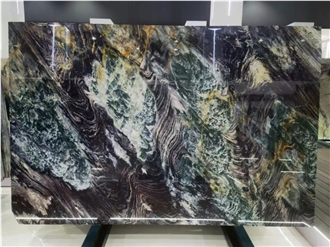 Brazil Green Valley Orchid Quartzite Polished Slabs