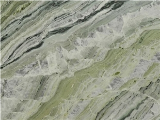 Green Jade River Marble Slab For  Floor Tile