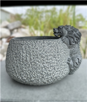 Outdoor Gardening Stone Flower Pots