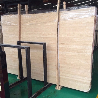 High Quality Beige Travertine Slabs For Sale