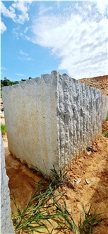 White Dallas Granite Blocks