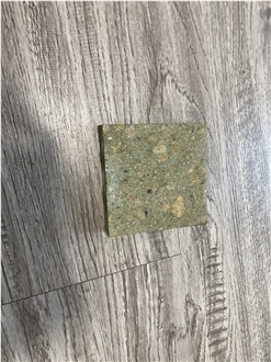 China Green Sukabumi Tuff Stone Tiles