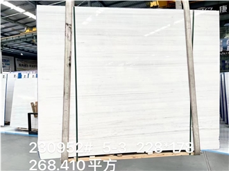 Solto White Marble Tiles Usak Star White Big Slab Wall Use