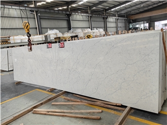 GOLDTOP 5029 Destiny White Quartz Slabs