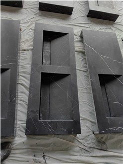 Cheap Price Black Marquina Marble Slabs