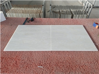 Natural Stone Floor Or Wall 18Mm Namibia White Marble Tiles
