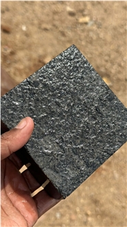 R Black Granite Cobbles