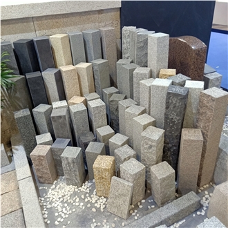 Anti Slip Granite Stone For Courtyard Road Pavers