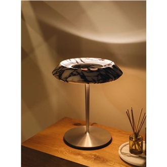 Breccia Violetta Marble Table Lamp For Home Decor Products