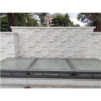White Culture Stone Veneer For Exterior Wall