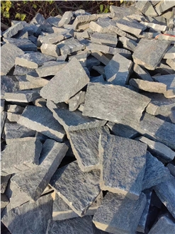 China Grey Quartzite Flagstone For Landscape