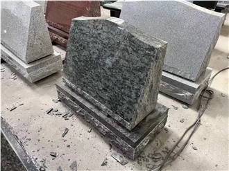 Red Granite Slant Grave Markers