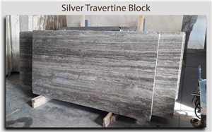 Silver Travertine Blocks , Silver Blocks , Travertine Blocks