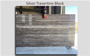 Silver Travertine Blocks , Silver Blocks , Travertine Blocks