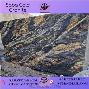 Saba Gold Granite - Infinity Gold Granite Blocks