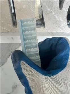 Blue Jade Onyx Laminate Translucent Plastic Honeycomb Panels