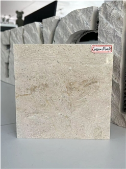Cream Marfil Beige Marble-Porcelain Composite Stone Tiles