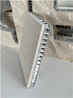 Simena Limstone Beige Laminated Aluminum Honeycomb Panels