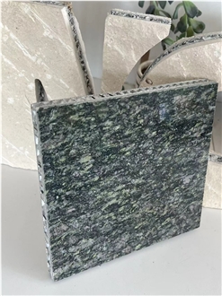 Tropic Green Granite Tile Laminated Honeycomb Panels