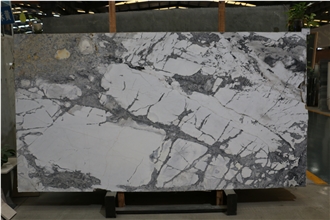 Modern Option Invisible Grey Marble Slabs